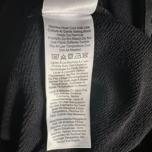 DKNY Logo 1/4-zip-front S/S cotton-mix knit dress sporty Athleisure XL comfy - Picture 9 of 13